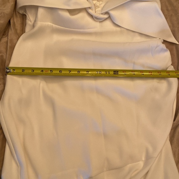 Sachin + Babi White Naomi Belted Sleeveless Dress - Picture 12 of 13